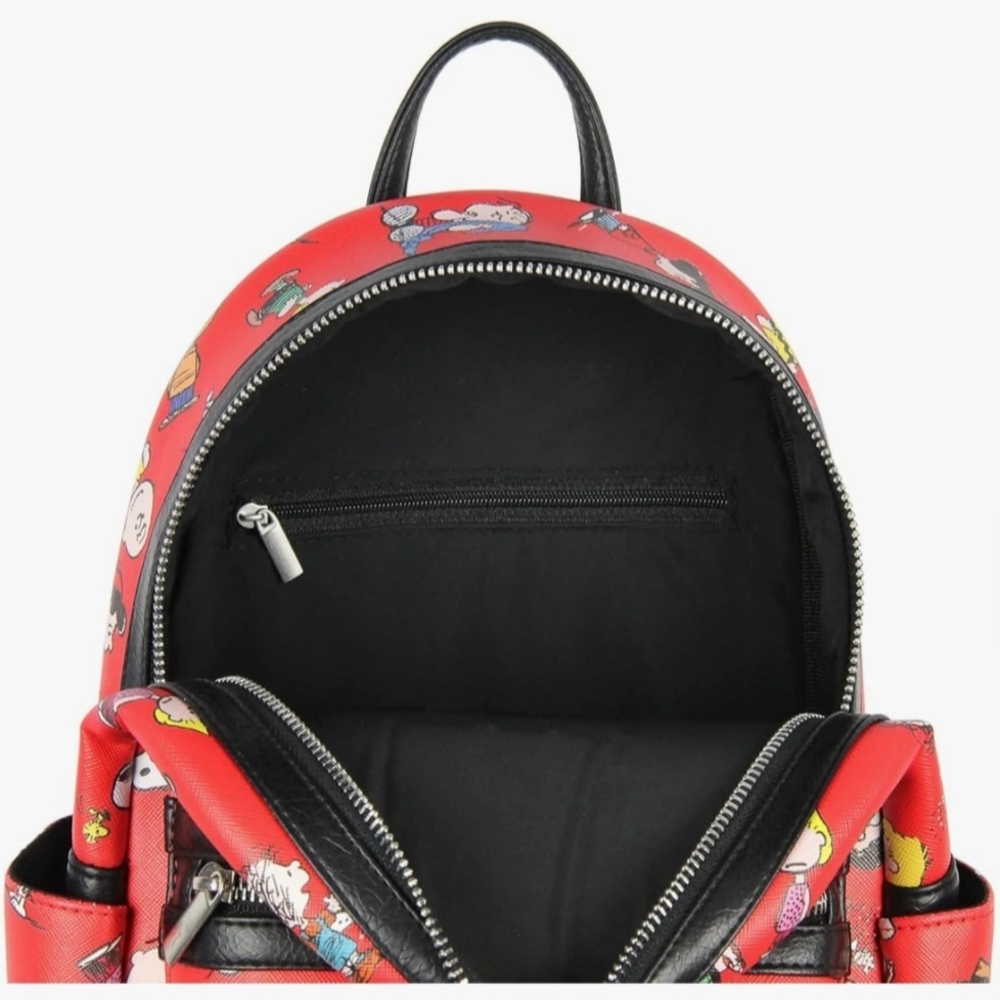 Peanuts Red Mini Backpack- NWOT - Picture 7 of 7